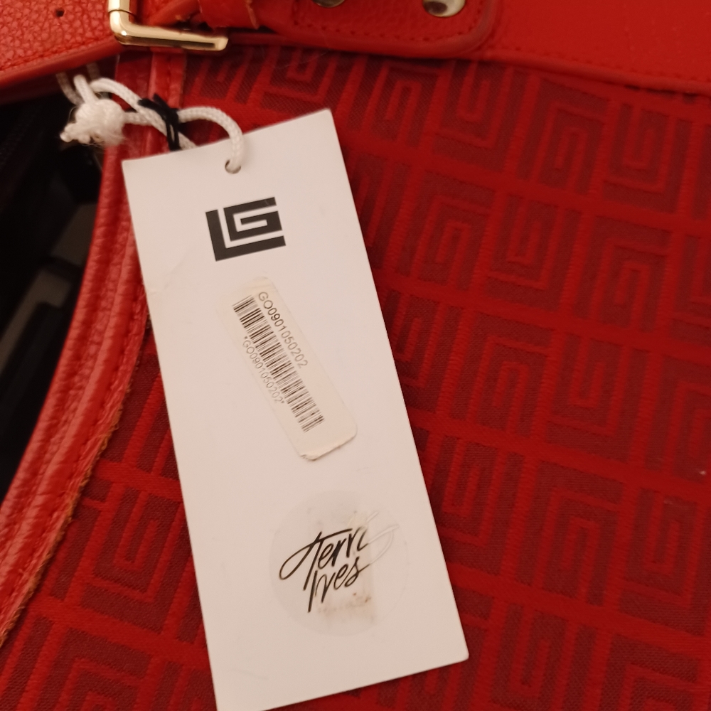 Guy Laroche Excellent Condition Model Carmen Red … - image 8